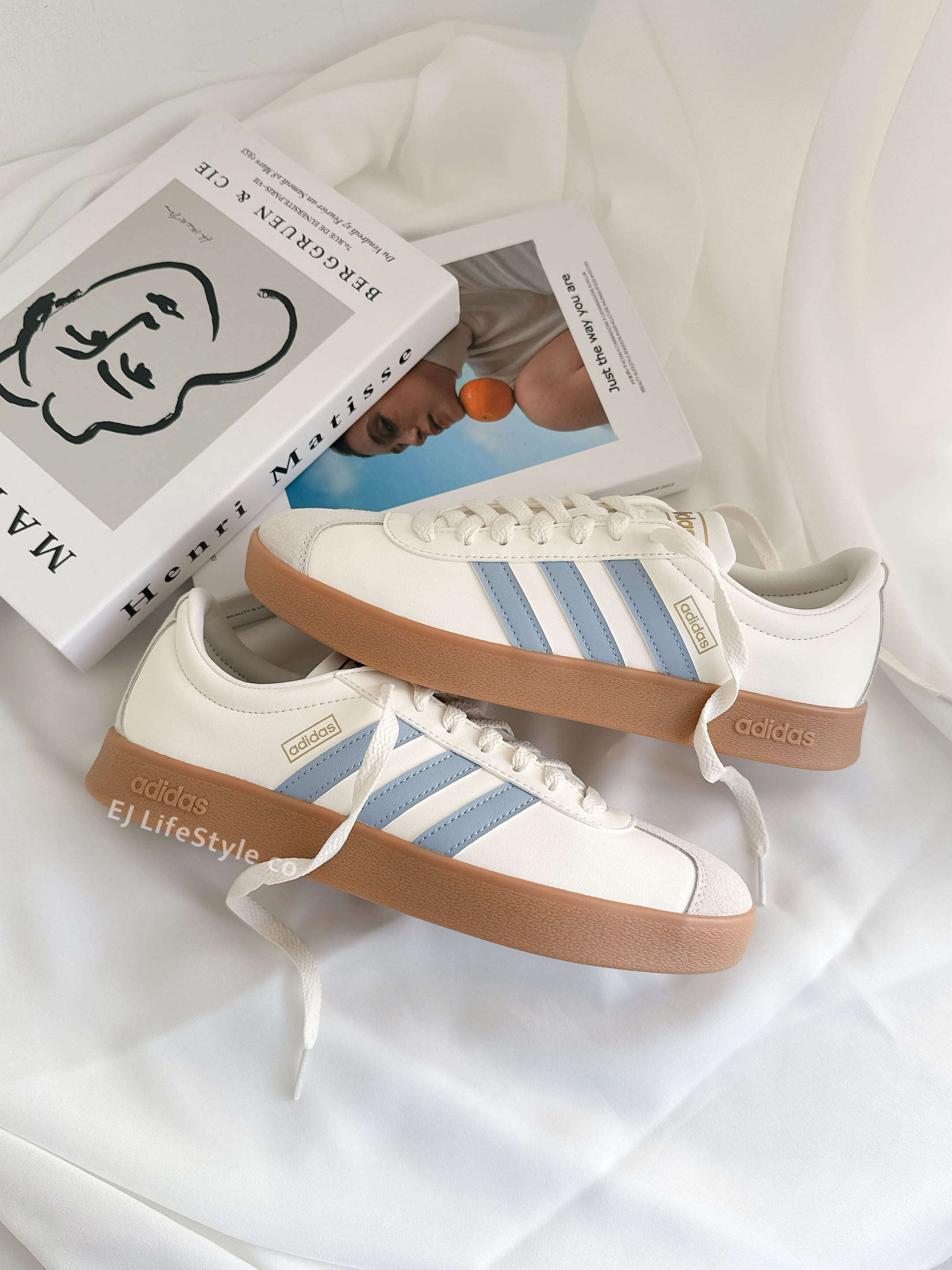 ADIDAS NEO VL COURT CLASSIC 寶寶藍 焦糖底 男女鞋 JH5063 / 現＋調