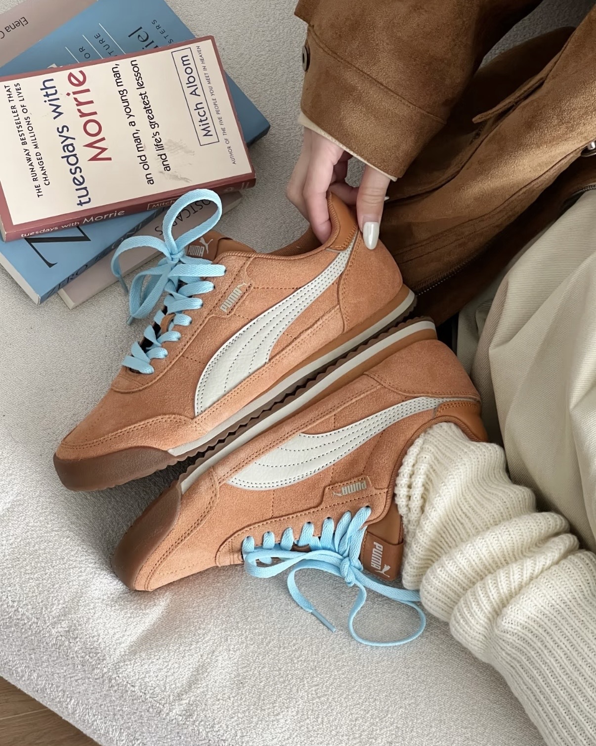 PUMA TURINO II SD 柿子橘 南瓜橘 灰橘 奶油白 阿甘鞋 薄底鞋 男女鞋 397453-08 / 預購