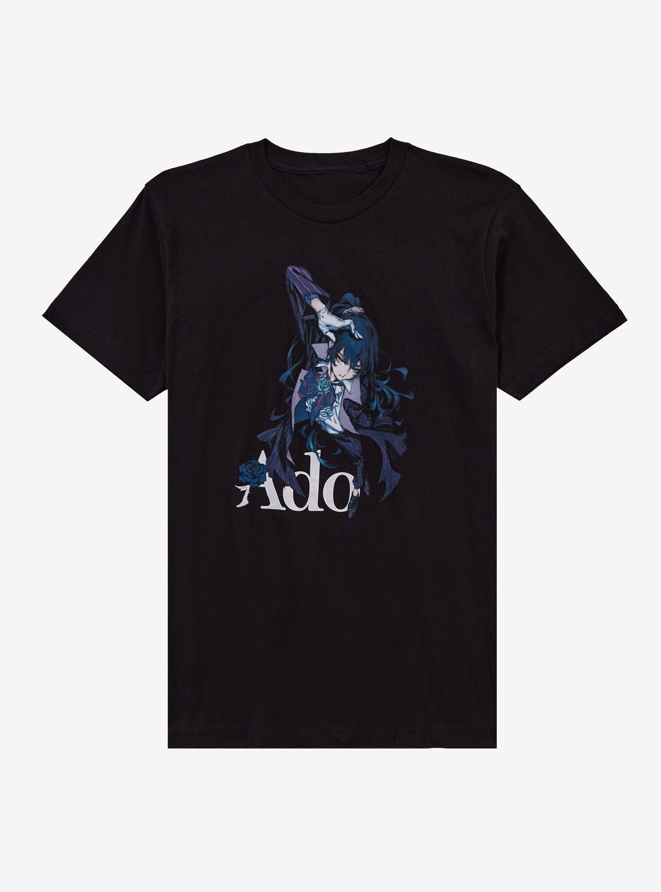 北美限定Ado X Hot Topic Ado Pose Suit T-SHIRT