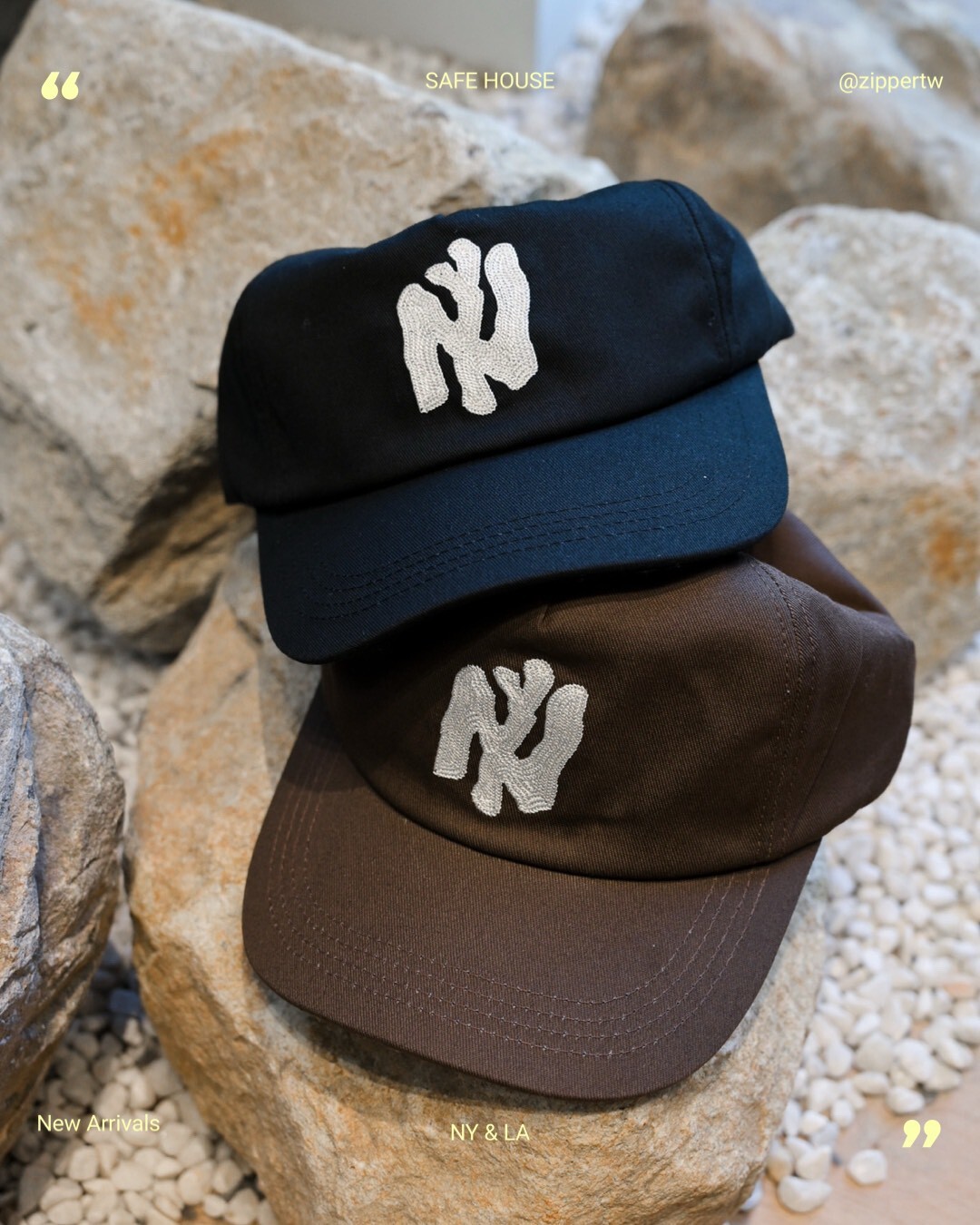 SAFE HOUSE BOOTLEG NY CAP - Black