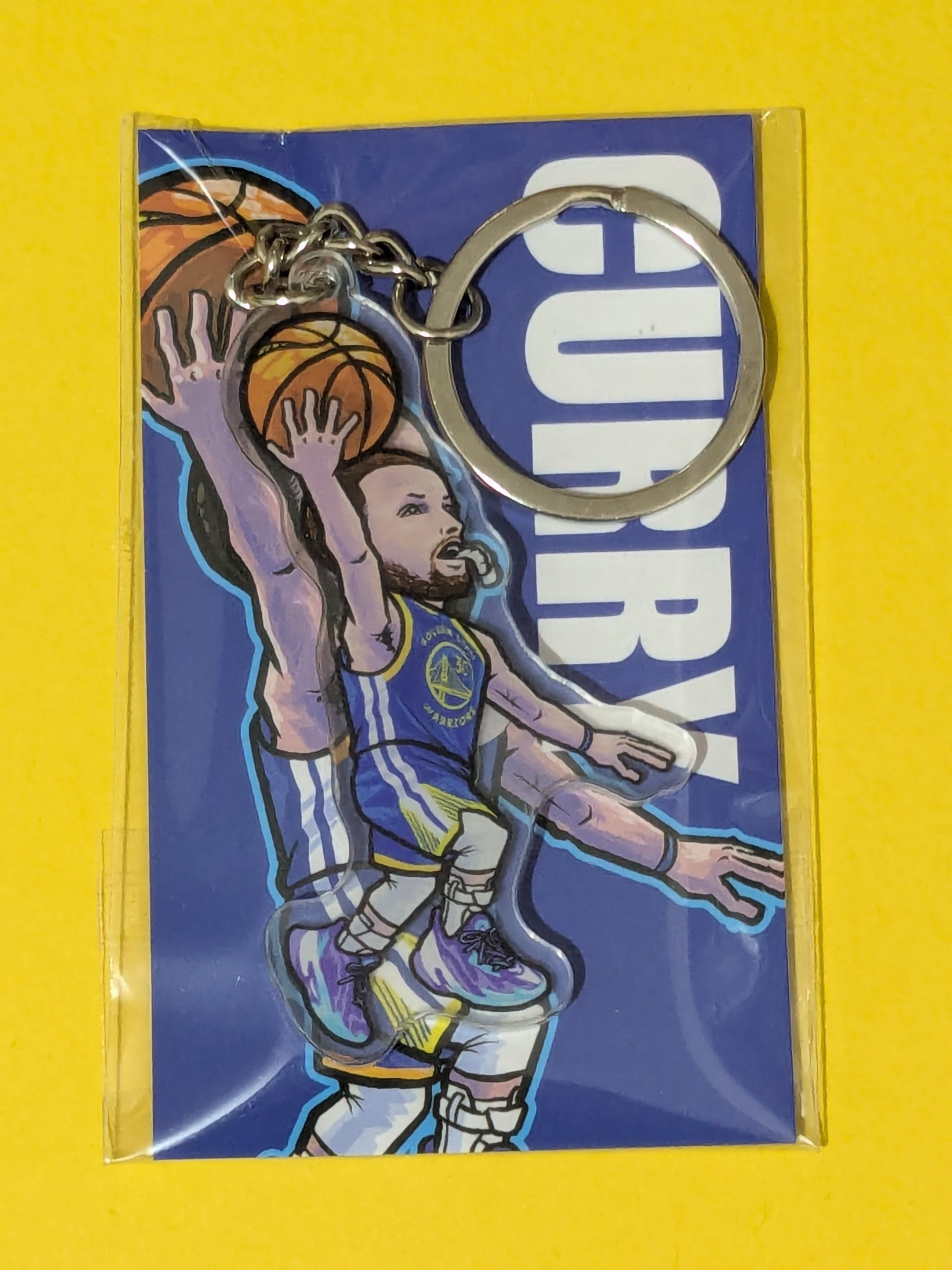 Stephen Curry ver2 鎖匙扣