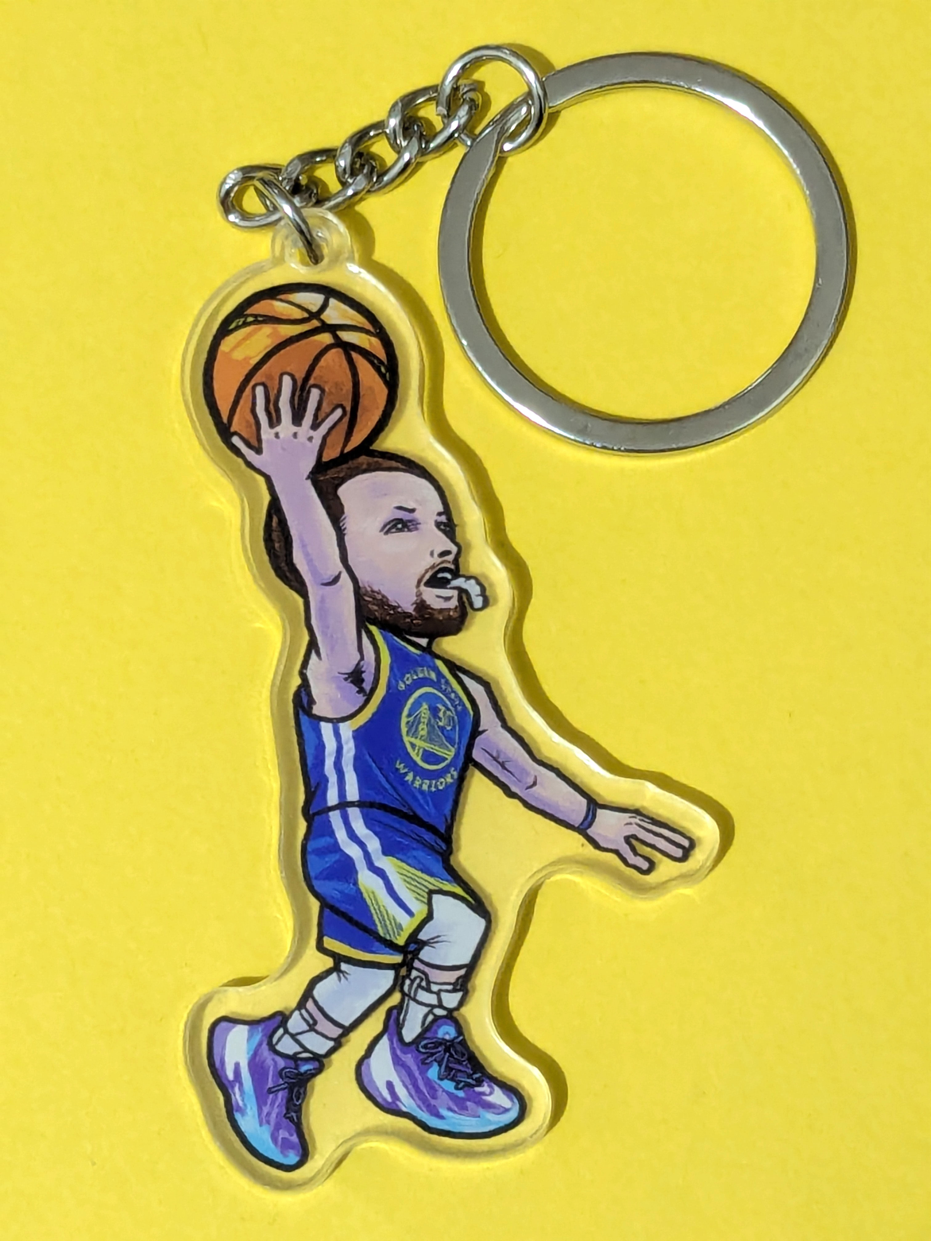 Stephen Curry ver2 鎖匙扣