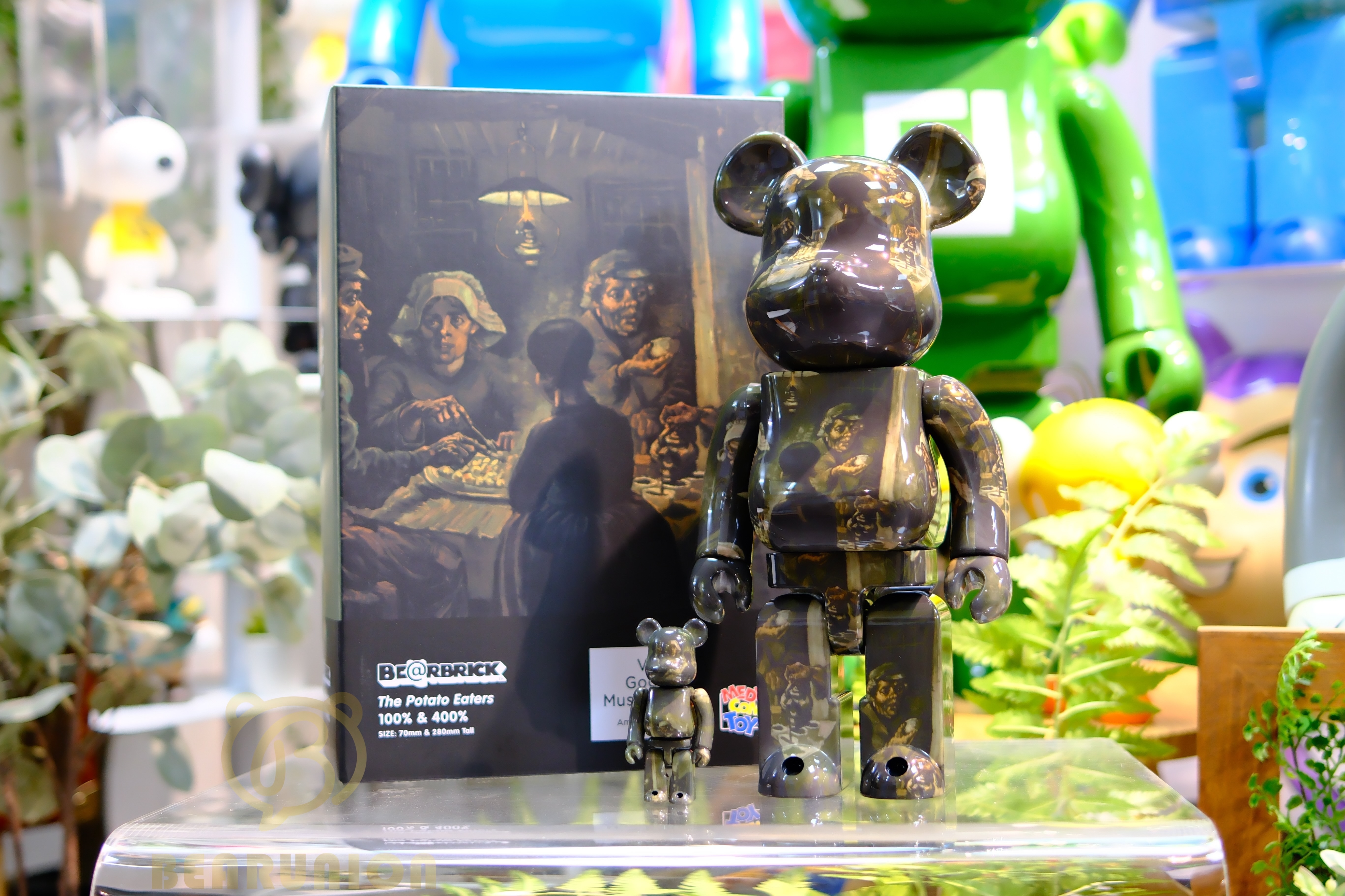 🎏預訂🎏Bearbrick 400% 100% Van Gogh Museum The Potato Eaters