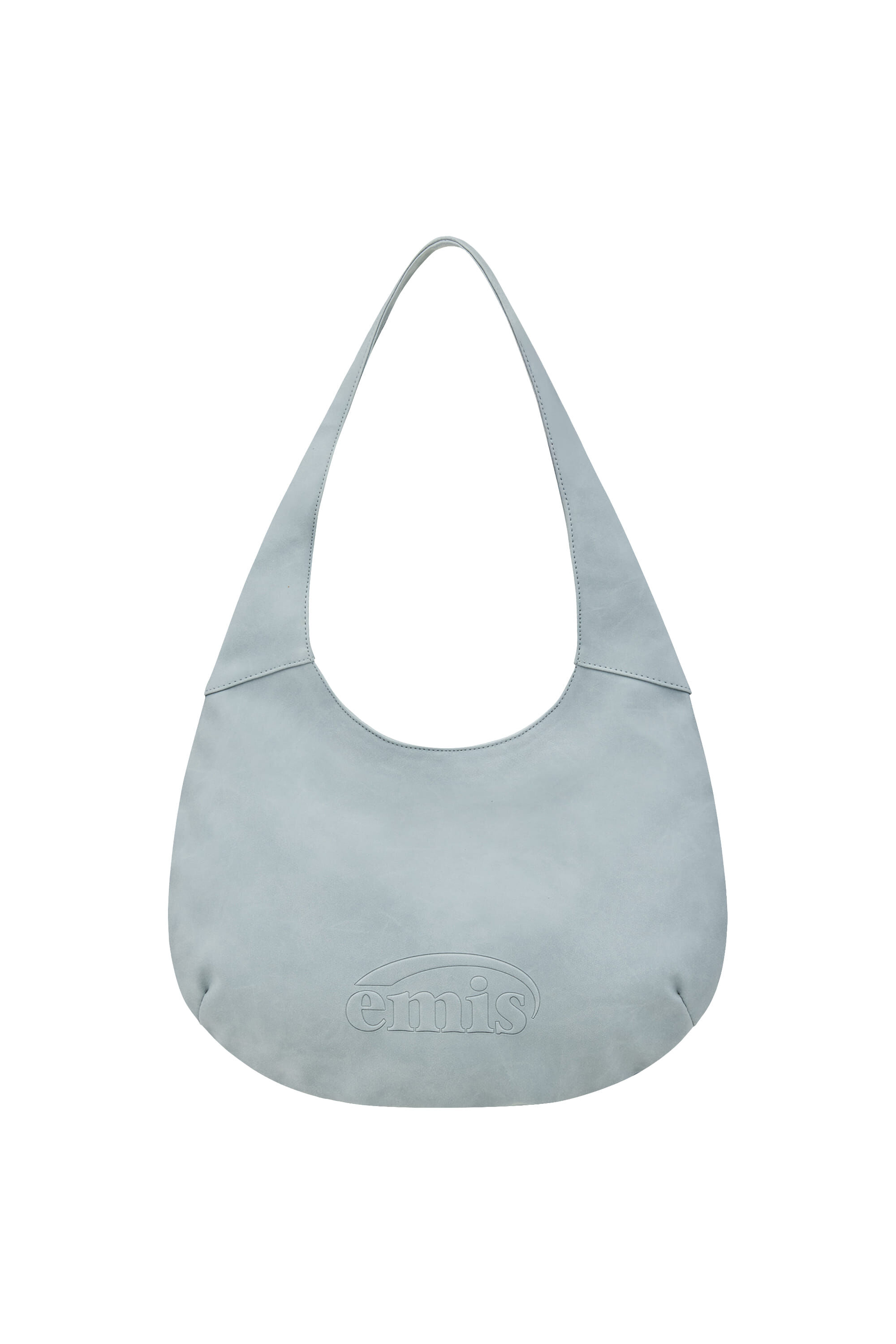 EMIS LOGO EMBOSSED SHOULDER BAG