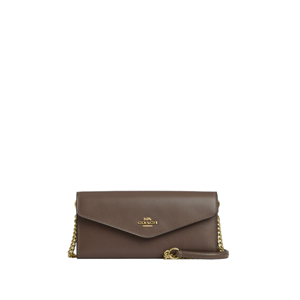 【Coach Outlet】Klare Wallet With Chain  深石灰