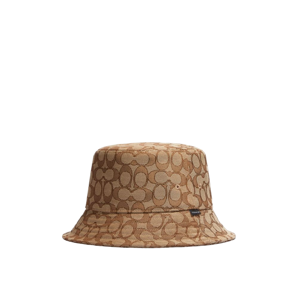 【Coach Outlet】Signature Jacquard Bucket Hat  米