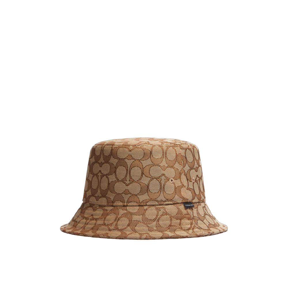【Coach Outlet】Signature Jacquard Bucket Hat  米