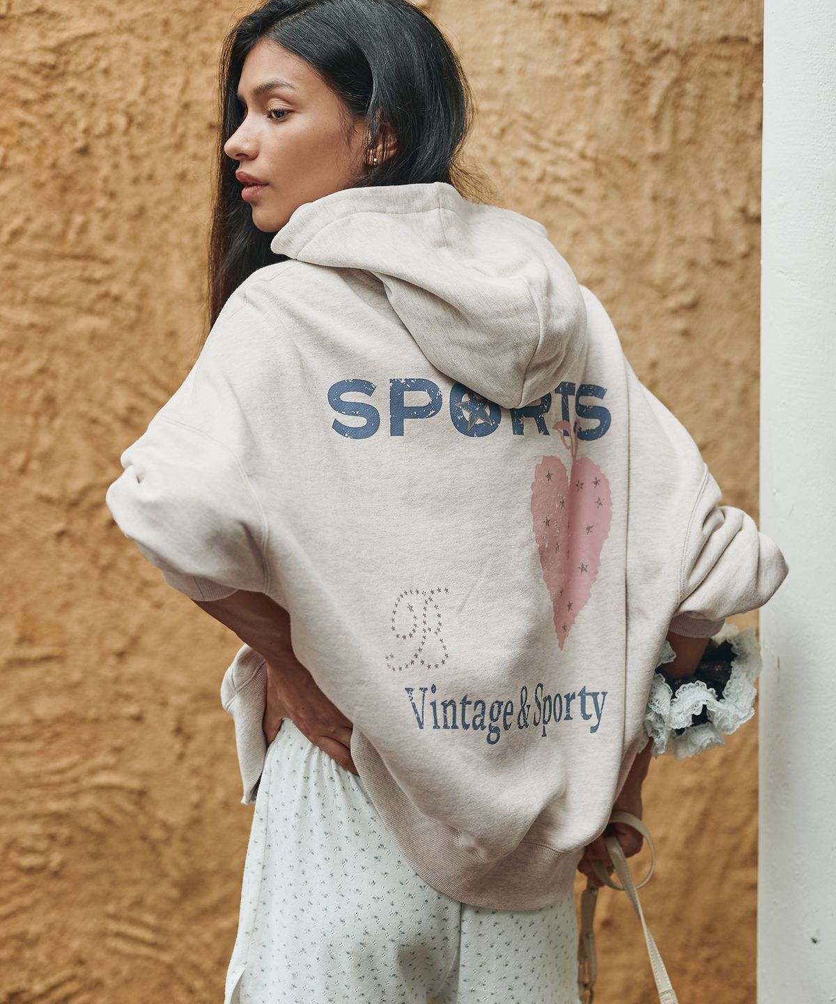 BITTER CELLS Star Sporty Hood Zip Up