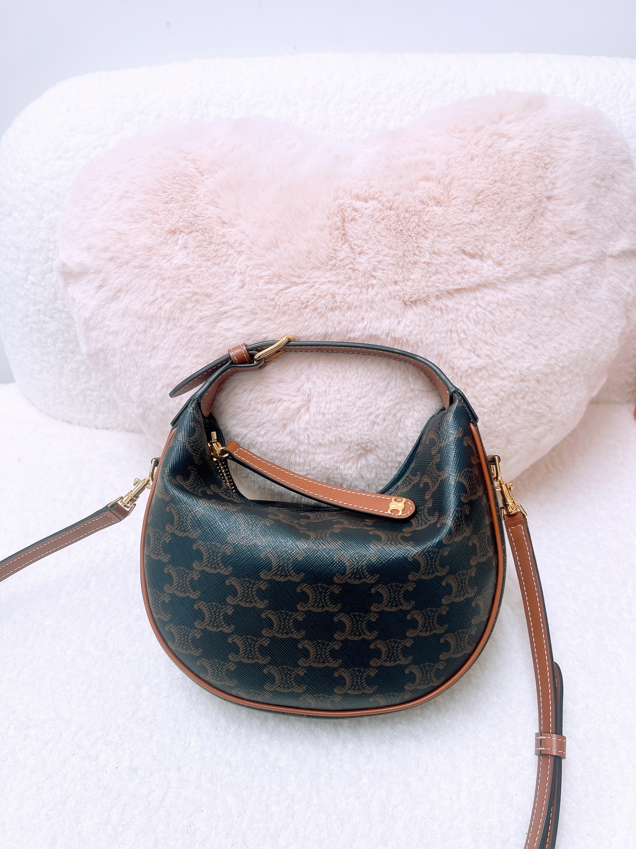 Celine lulu teen (brown monogram)