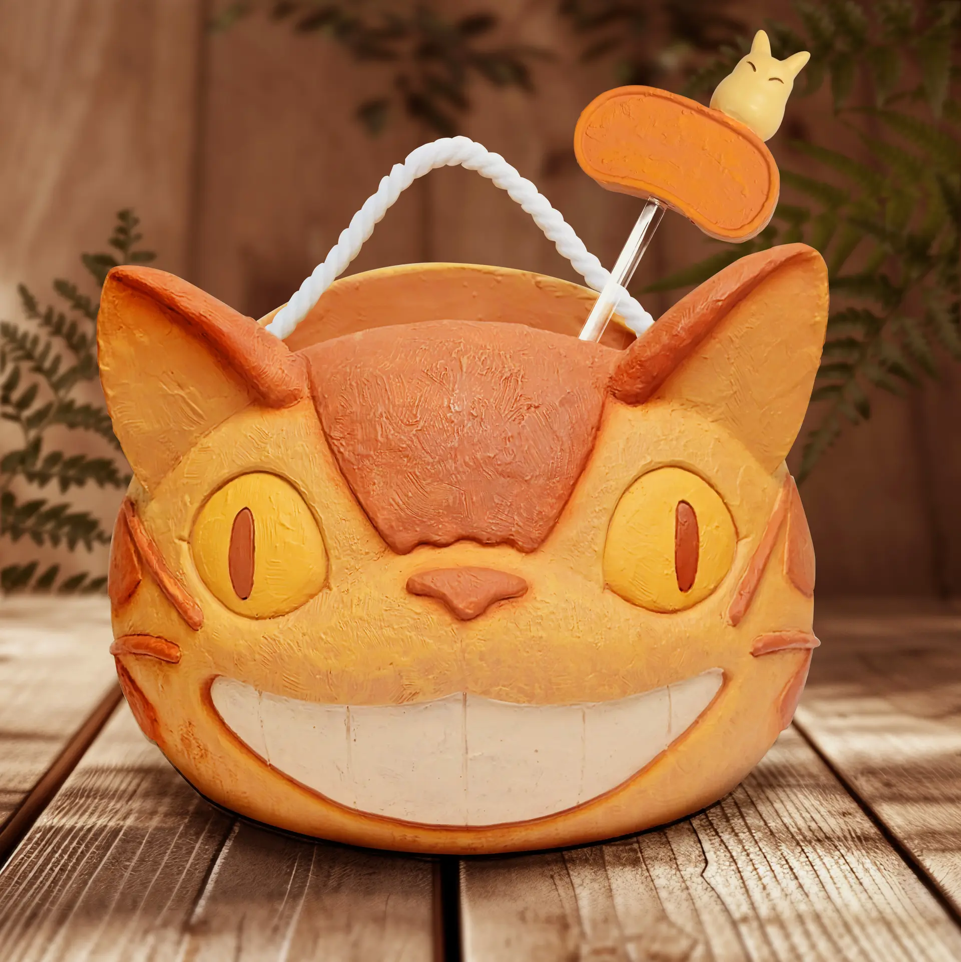 花盆 龍貓 微笑貓巴士