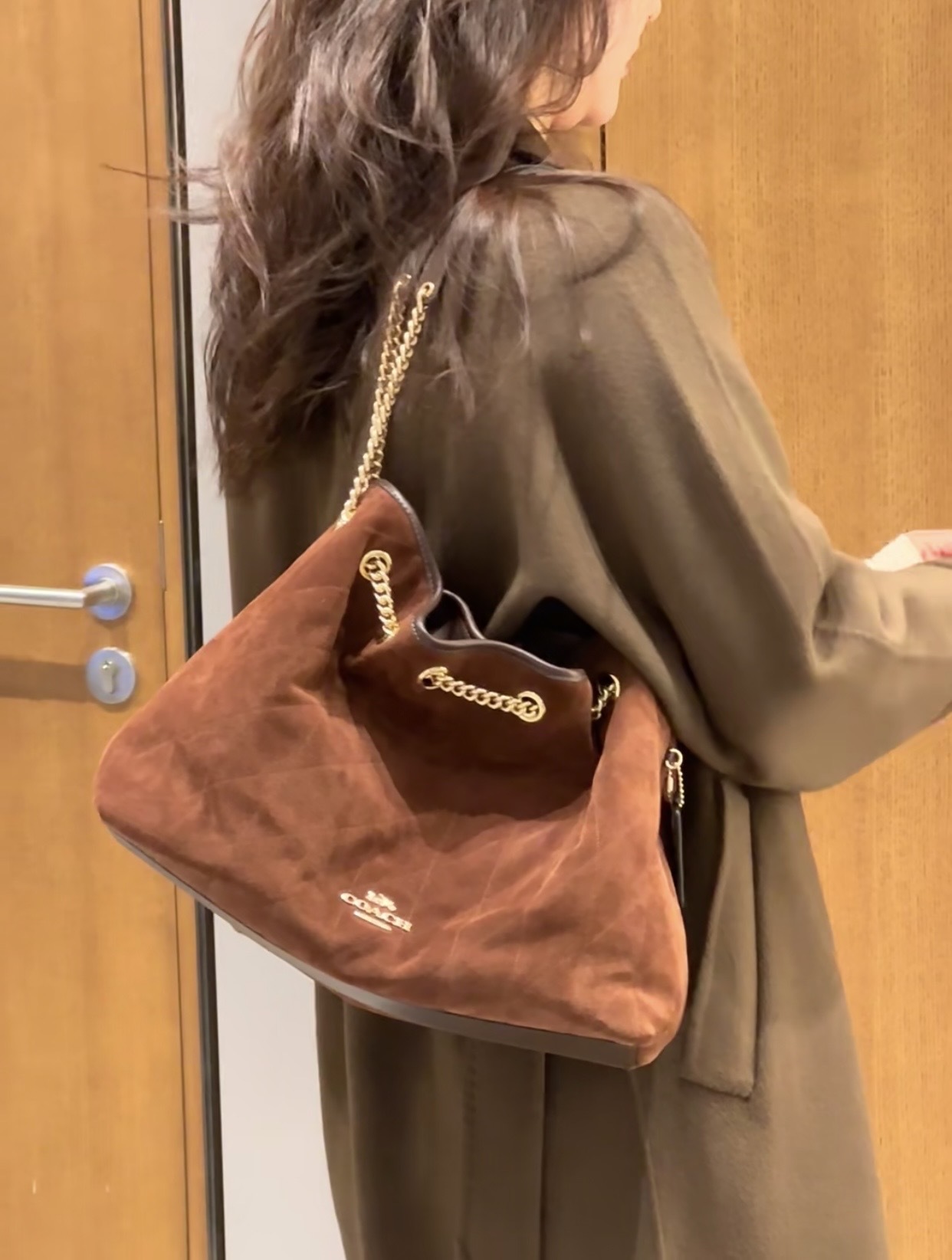 【預訂】Coach Evelyn Large Shoulder Bag