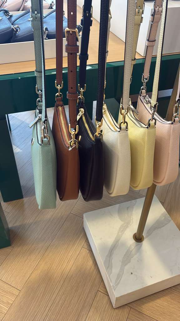 VN008 Kate spade 淨色半月CROSSBODY BAG 19.5X19CM