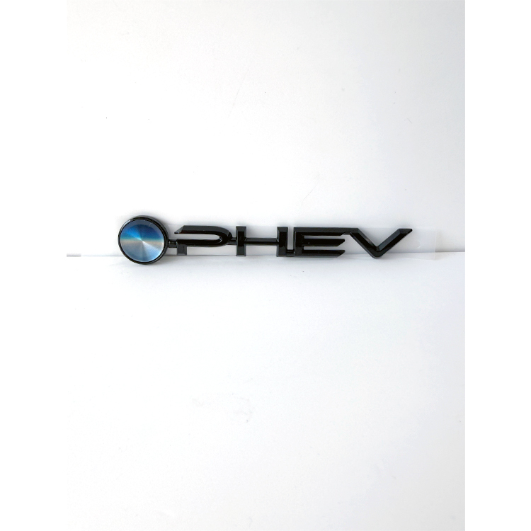 日本 TOYOTA 純正部品 PHEV 黑化馬克 LOGO