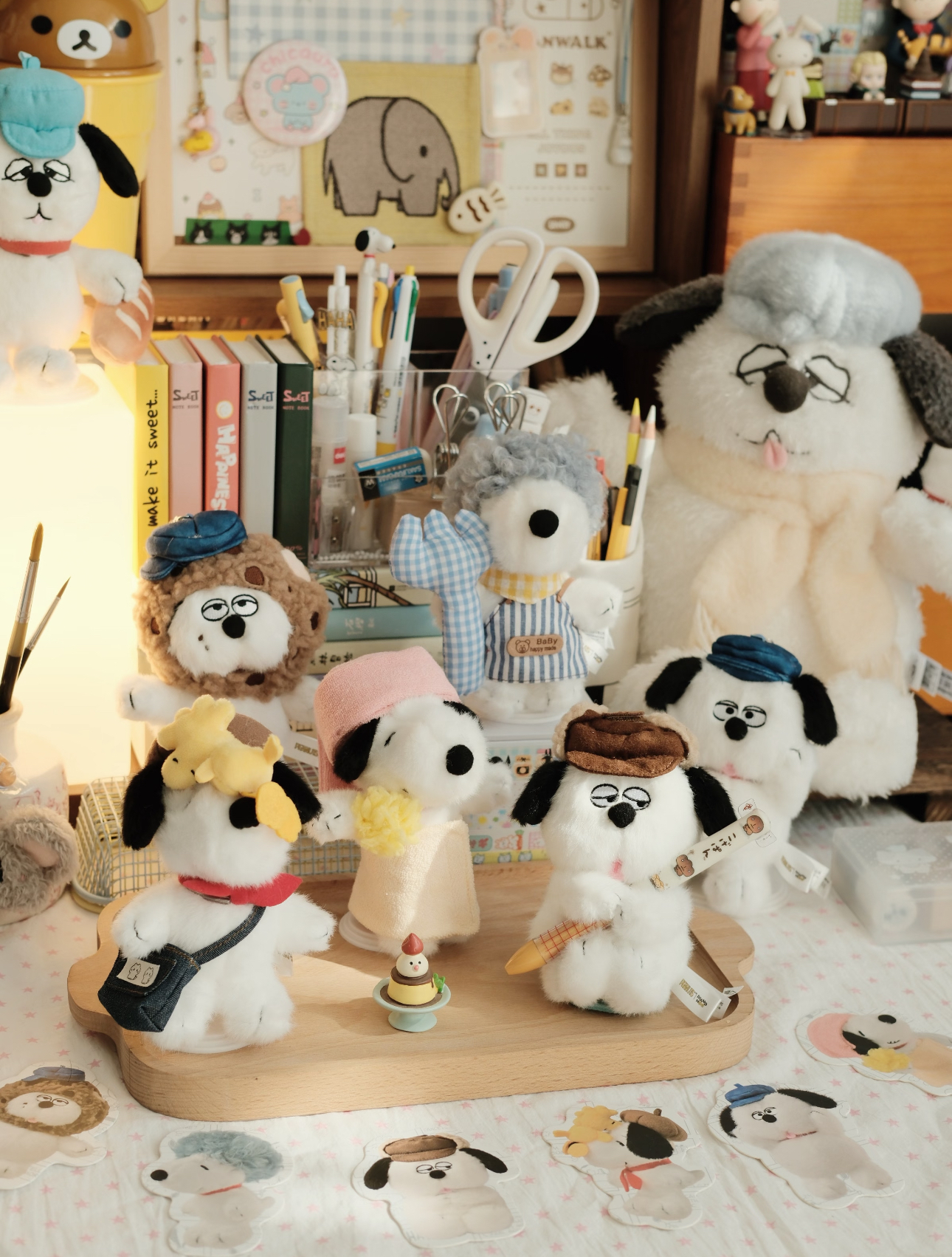 【 預購 】Shand Moo 小狗的隨機事件 系列毛絨掛件 (盲盒/全 6+1 款)