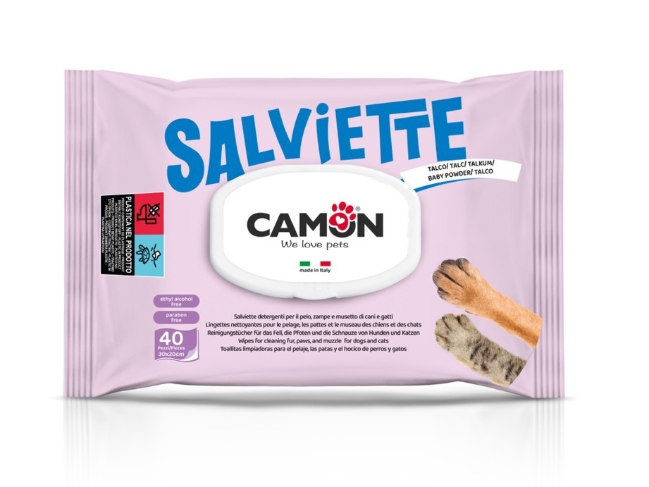 意大利 Camon 爽身粉味濕紙巾