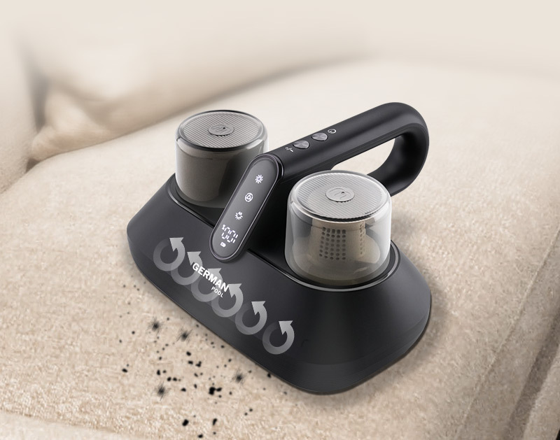 無線UVC殺菌除蟎吸塵機吸出床褥深層塵蟎