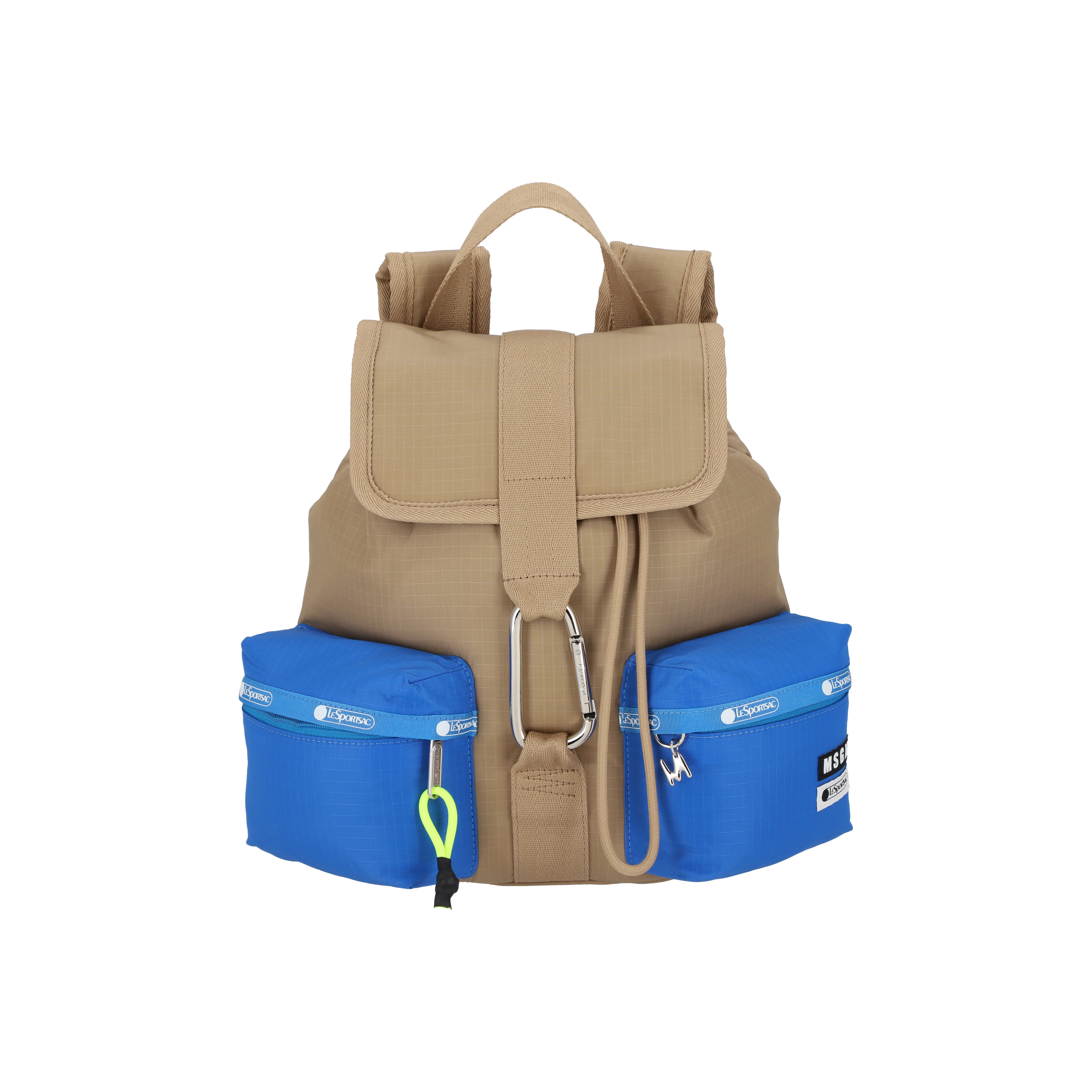 MSGM 小型掀蓋後背包 (VOYAGER KHAKI/BLUE)