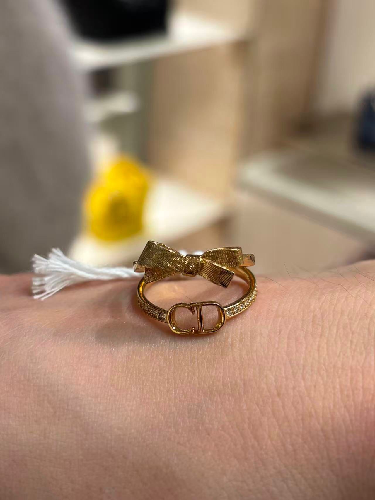 Dior CD Bow Ring
