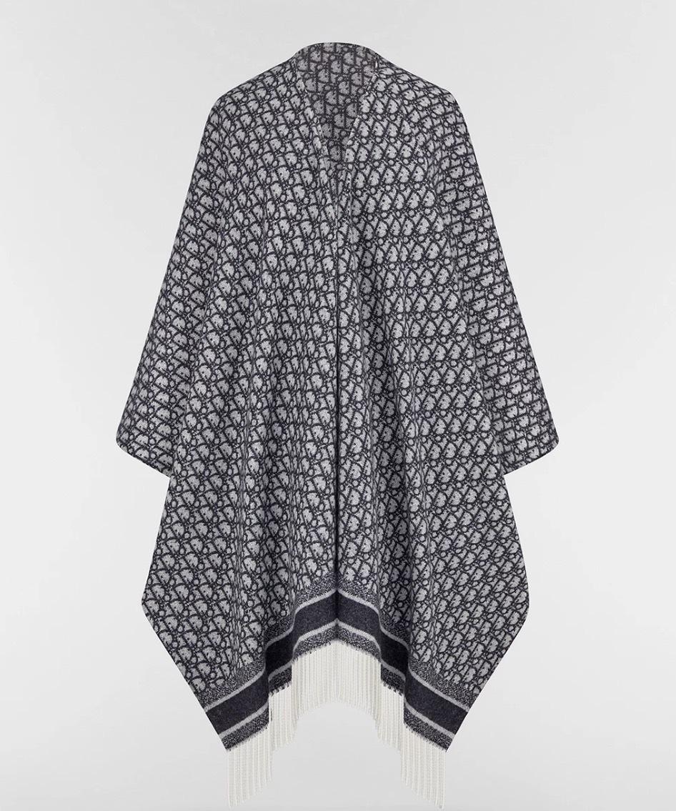 Dior Oblique Poncho