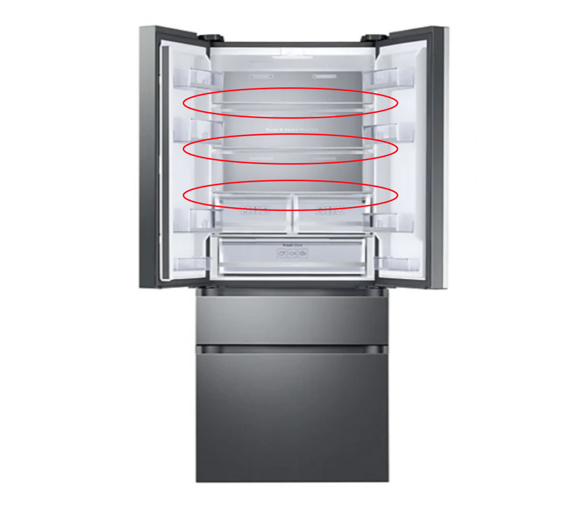 DA97-16480A  三星雪櫃組裝層架 (一件)