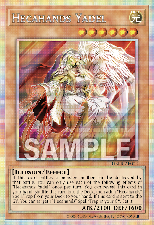 DBPR-AE002 (SR/PSER)Hecahands Yadel(百臂無形手 雅多耶爾)