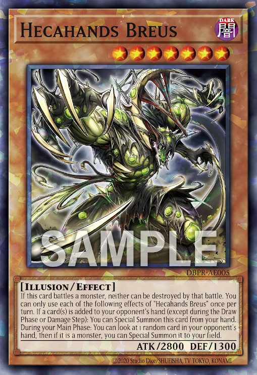 DBPR-AE005 Hecahands Breus(百臂無形手 布瑞斯)