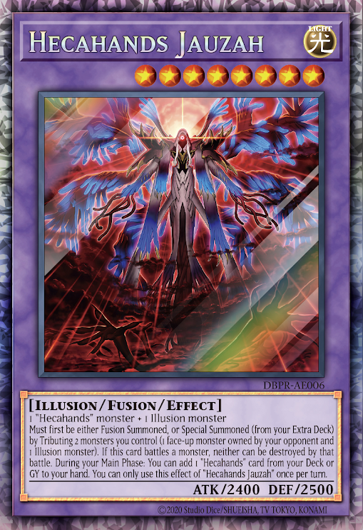 DBPR-AE006 (UR/CR)Hecahands Jauzah(百臂無形神 迦烏撒)