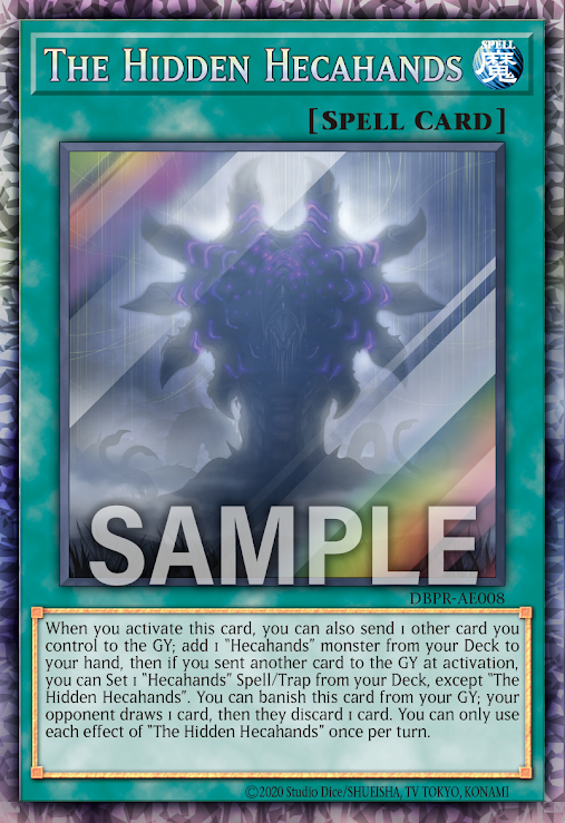 DBPR-AE008 (SR/CR)The Hidden Hecahands(神之百臂無形手)