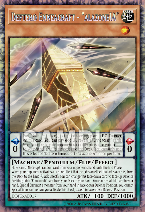 DBPR-AE017 (N/CR)Deftero Enneacraft - "alazoneIA"(糾罪巧β'-傲慢「alazoneIA」)