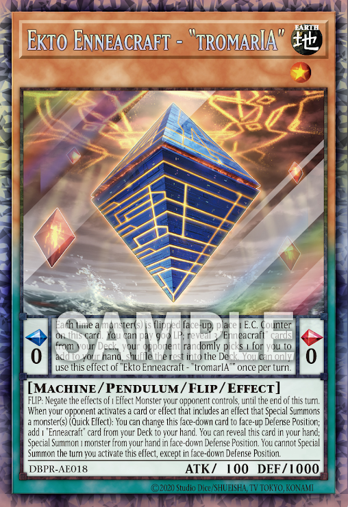 DBPR-AE018 (N/CR)Ekto Enneacraft - "tromarIA"(糾罪巧F'-恐怖「tromarlA」)