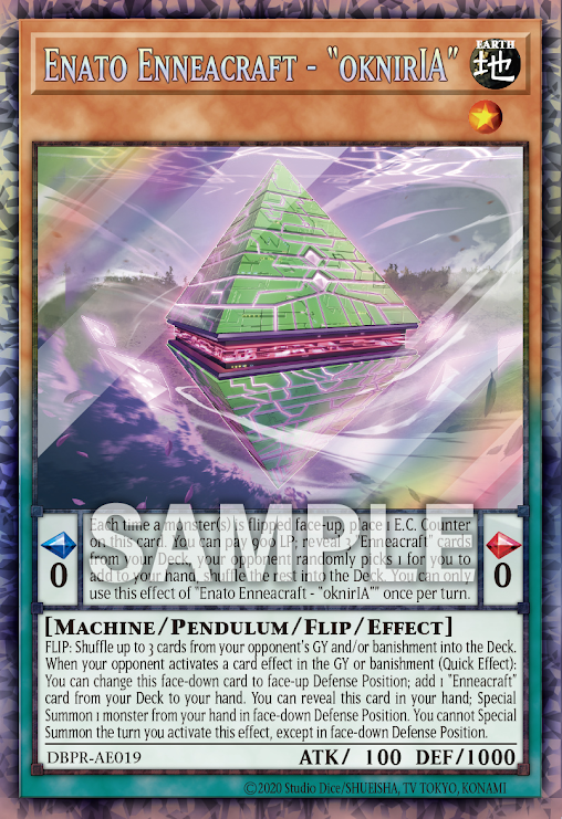 DBPR-AE019 (N/CR)Enato Enneacraft - "oknirIA"(糾罪巧θ'-怠惰「oknirlA」)