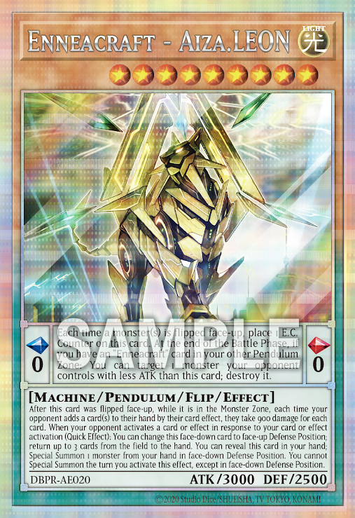 DBPR-AE020 (SR/PSER)Enneacraft - Aiza.LEON(糾罪巧-傲獅Aizaβ.LEON)