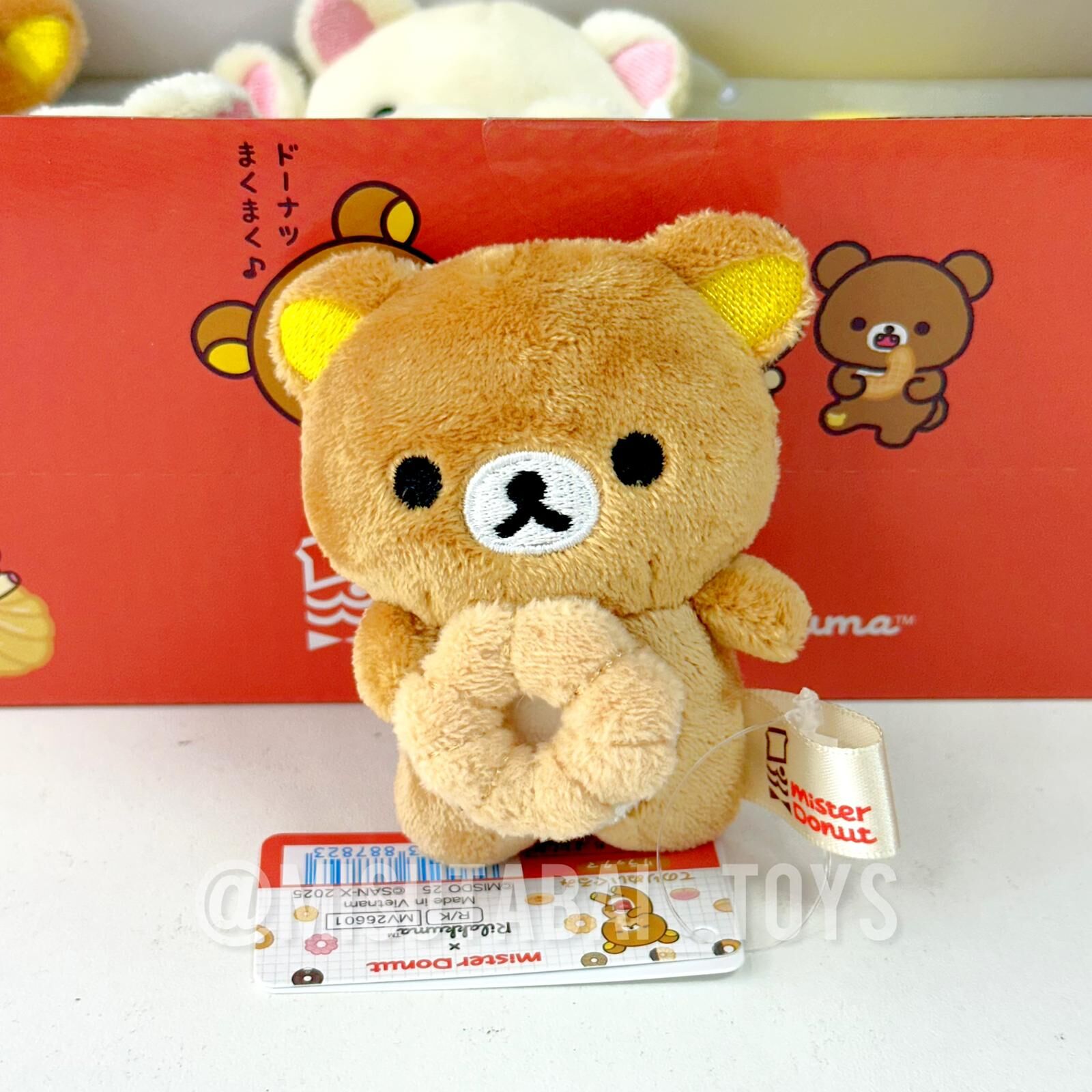 鬆弛熊 Rilakkuma 甜甜圈公仔