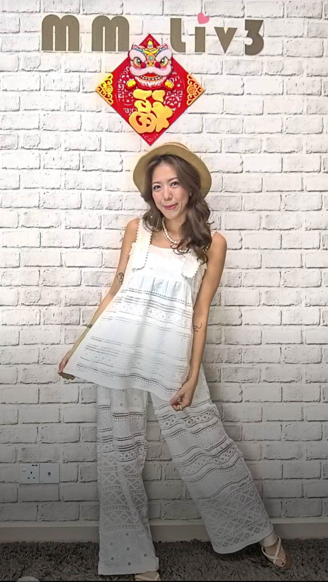 G7421 RM399 ▶️蕾絲長版背心 👉B:97cm L:70cm