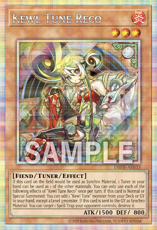 DBPR-AE033 (SR/PSER)Kewl Tune Reco(殺手旋律 蕾可)