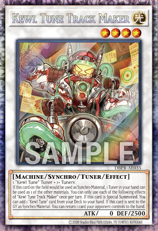 DBPR-AE035 (N/CR)Kewl Tune Track Maker(殺手旋律 造軌者)
