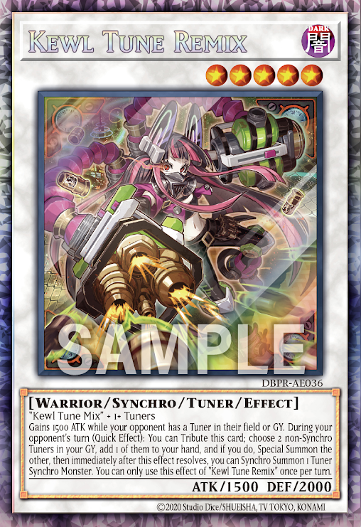 DBPR-AE036 (SR/CR)Kewl Tune Remix(殺手旋律 再混音)