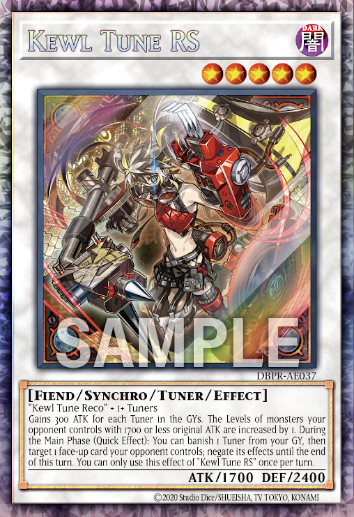 DBPR-AE037 (UR/CR)Kewl Tune RS(殺手旋律 赤印)