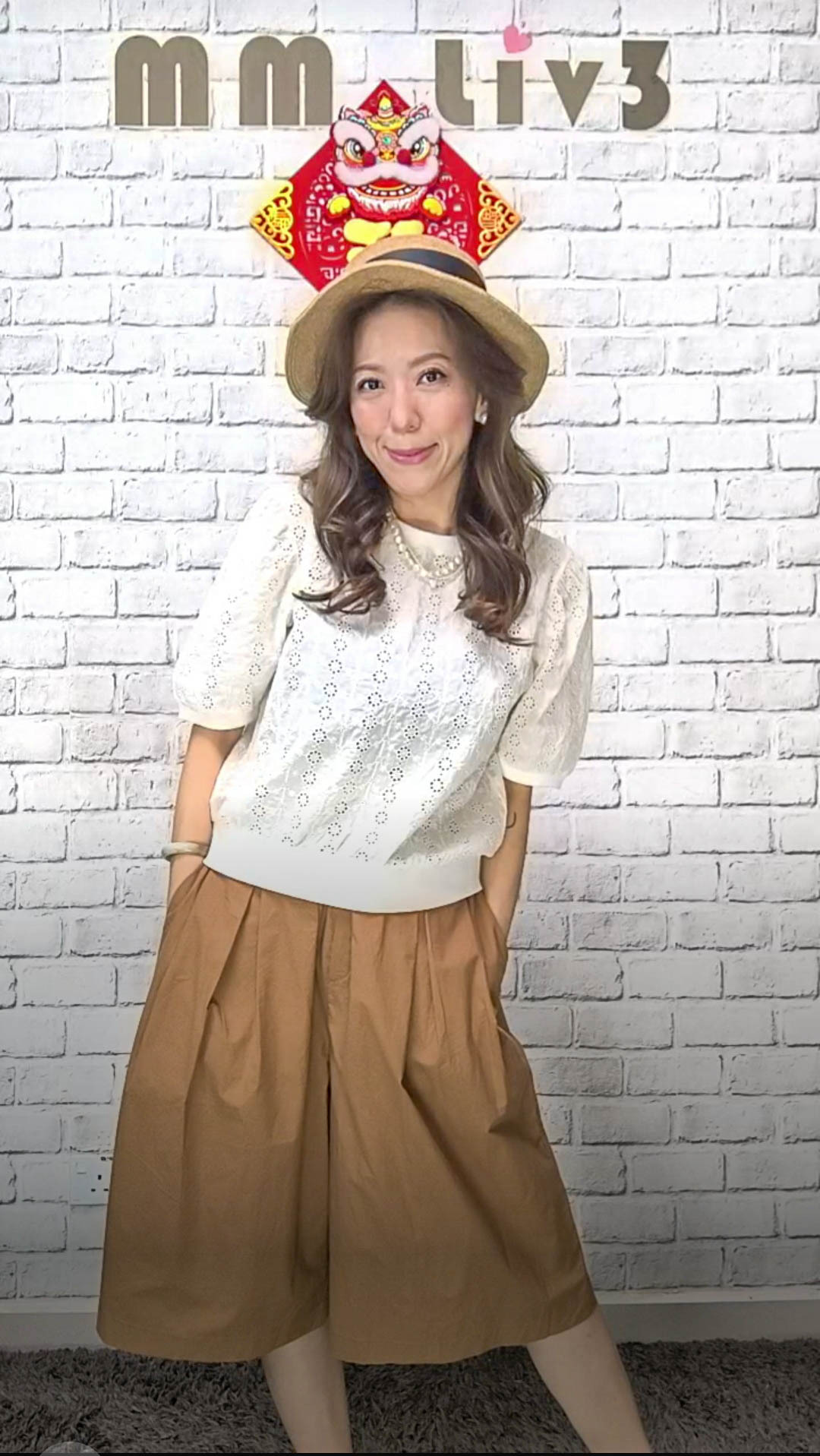G3922 RM279 ▶️ 7分長褲 👉W:66-94cm H:132cm L:69cm