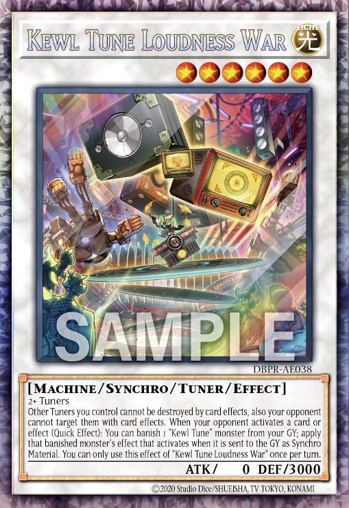DBPR-AE038 (N/CR)Kewl Tune Loudness War(殺手旋律 響度戰)