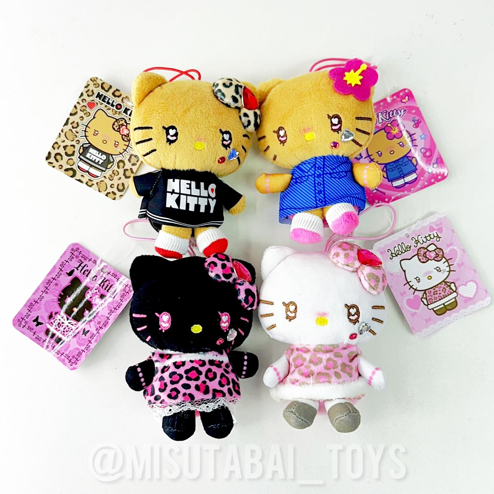 Sanrio Hello Kitty 豹紋系列公仔 (10cm)