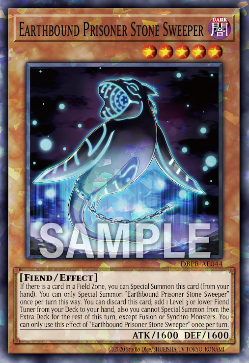 DBPR-AE044 Earthbound Prisoner Stone Sweeper(地縛囚人 巨石清理者)