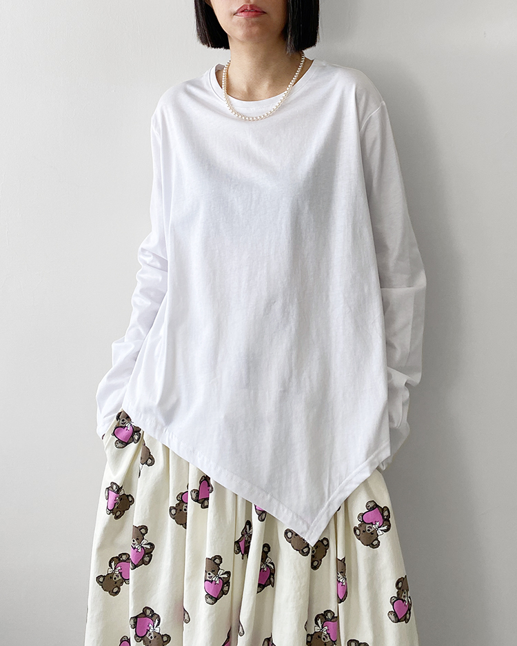 MFT-2874 下襬斜裁T恤