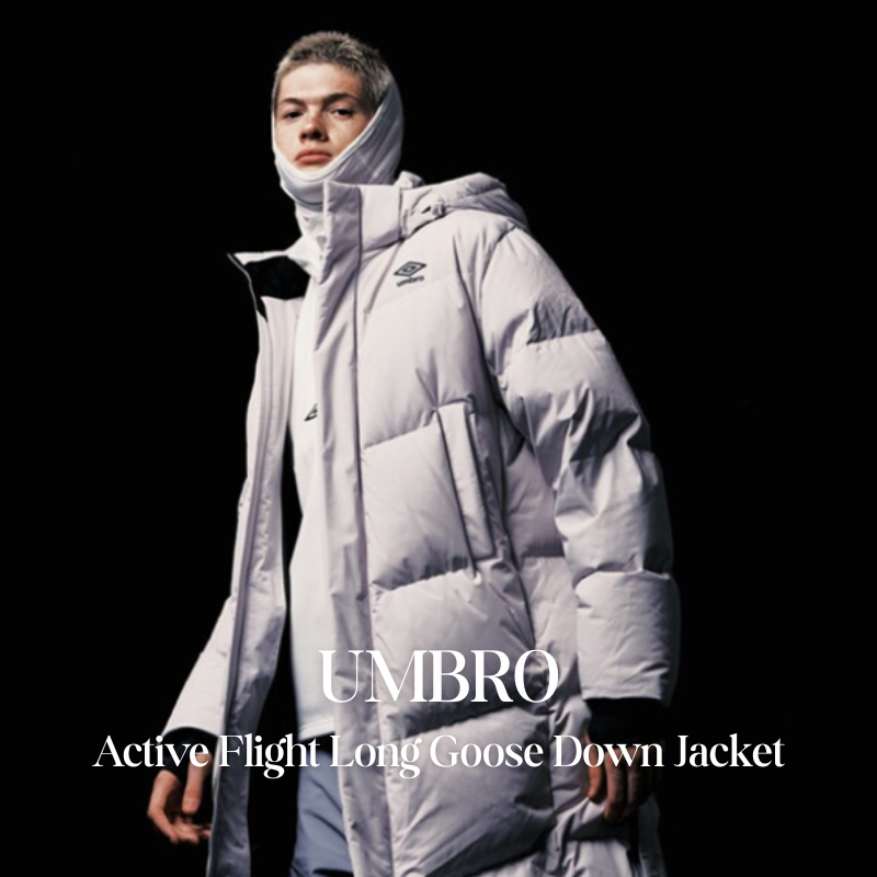 【代購】UMBRO Active Flight 機能長版鵝絨羽絨外套