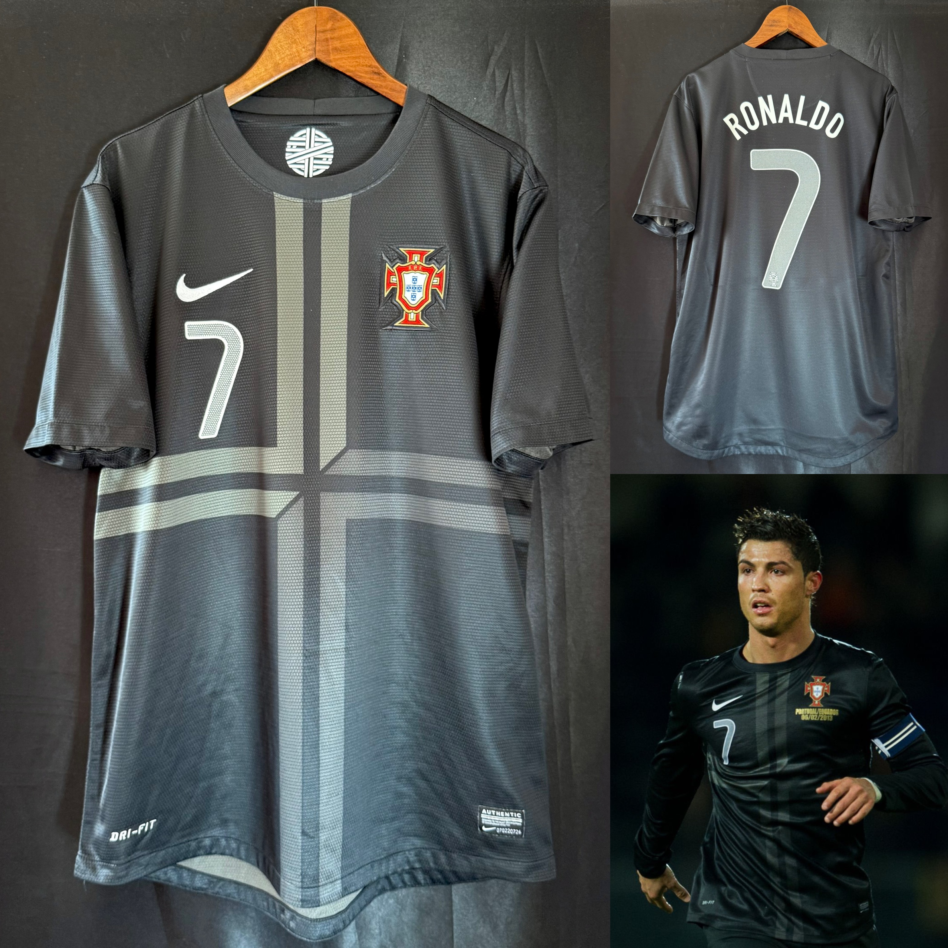 Portugal 2012-2013 Nike Third Shirt #7 RONALDO
