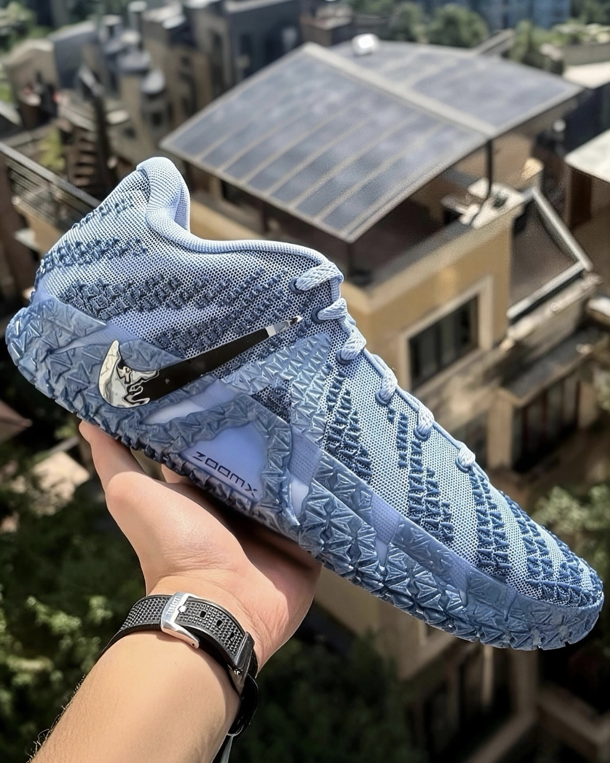 Nike Ja 3 "Warning Label" 藍色 鏡面 莫蘭特 三代 緩震XDR 實戰籃球鞋
