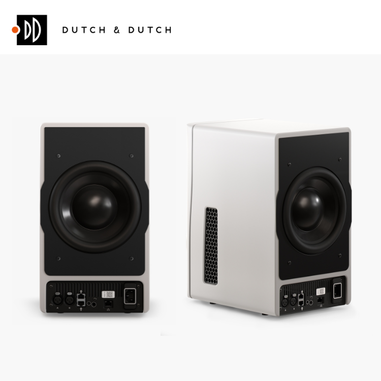 Dutch & Dutch 6c DSP Active Speaker Back Matte White