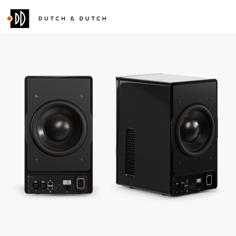 Dutch & Dutch 6c DSP Active Speaker Back Glossy Black
