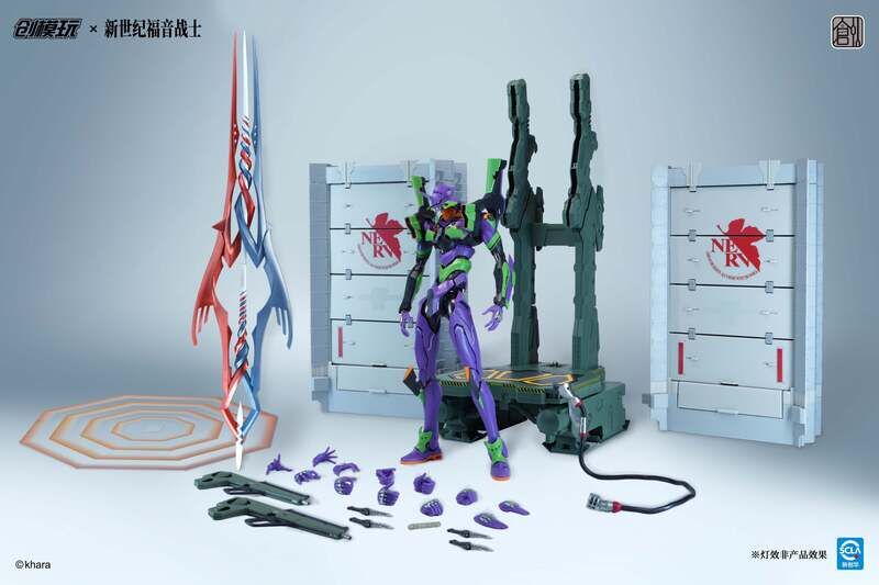 預購26/05 創模玩 代理版 組裝模型 新世紀福音戰士初號機 豪華版