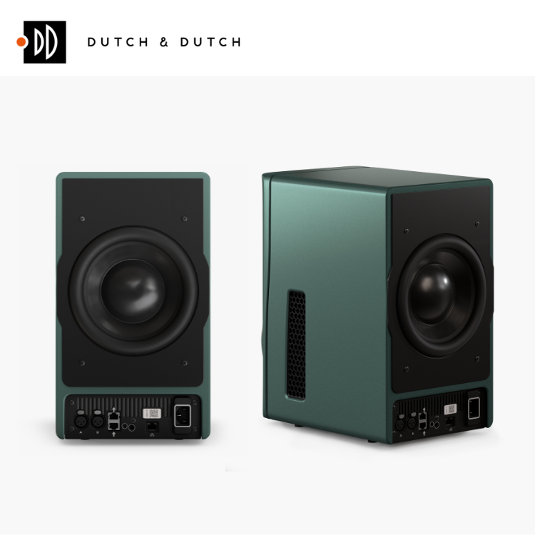 Dutch & Dutch 6c DSP Active Speaker Back Metallic Pine